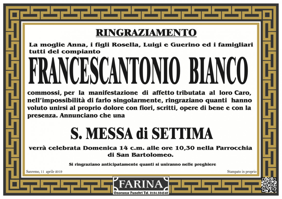 Francescantonio Bianco