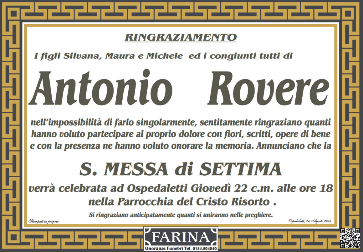 Antonio Rovere